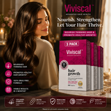 Viviscal Hair Growth Supplement 3 Pack – 540 Tablets | Biotin & Collagen Complex
