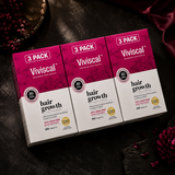 Viviscal Hair Growth Supplement 3 Pack – 540 Tablets | Biotin & Collagen Complex