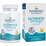 Nordic Naturals Ultimate Omega - 1280 mg Omega-3 Fish Oil Softgels - Lemon Flavor (60 Count)