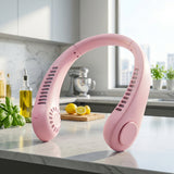 Portable Neck Fan – Rechargeable Bladeless Personal Cooler